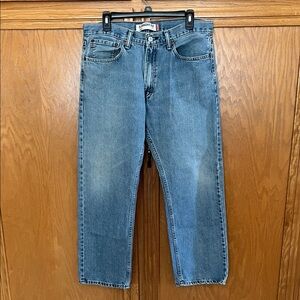 Levi’s Straight Fit 505 blue jeans 34 x28